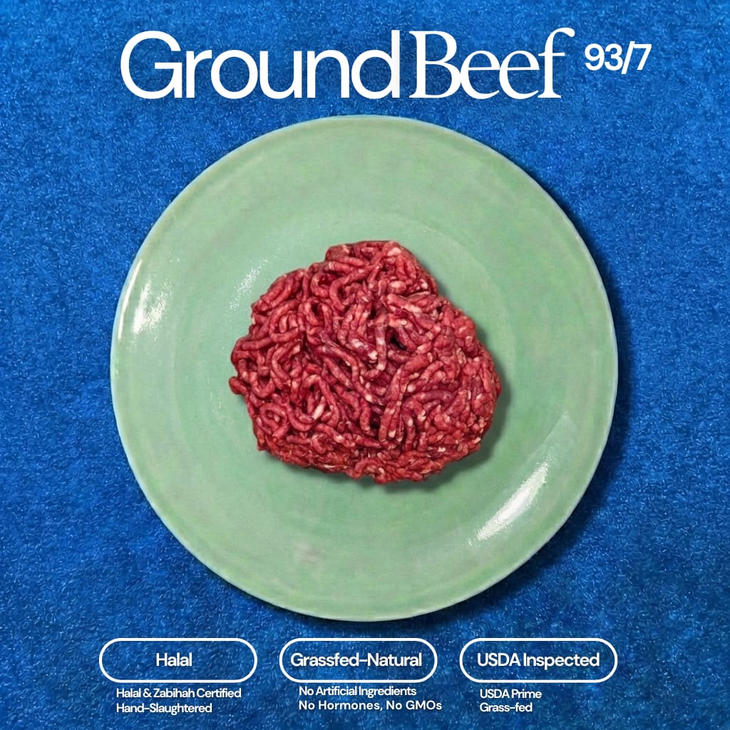 Ground Beef 93/7 (Lean, 1 lb)