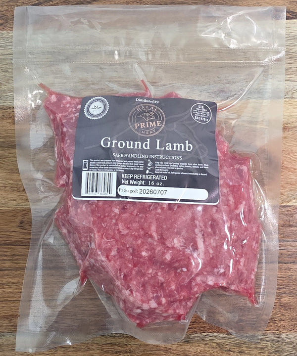 Ground Lamb - Halal (1 lb)