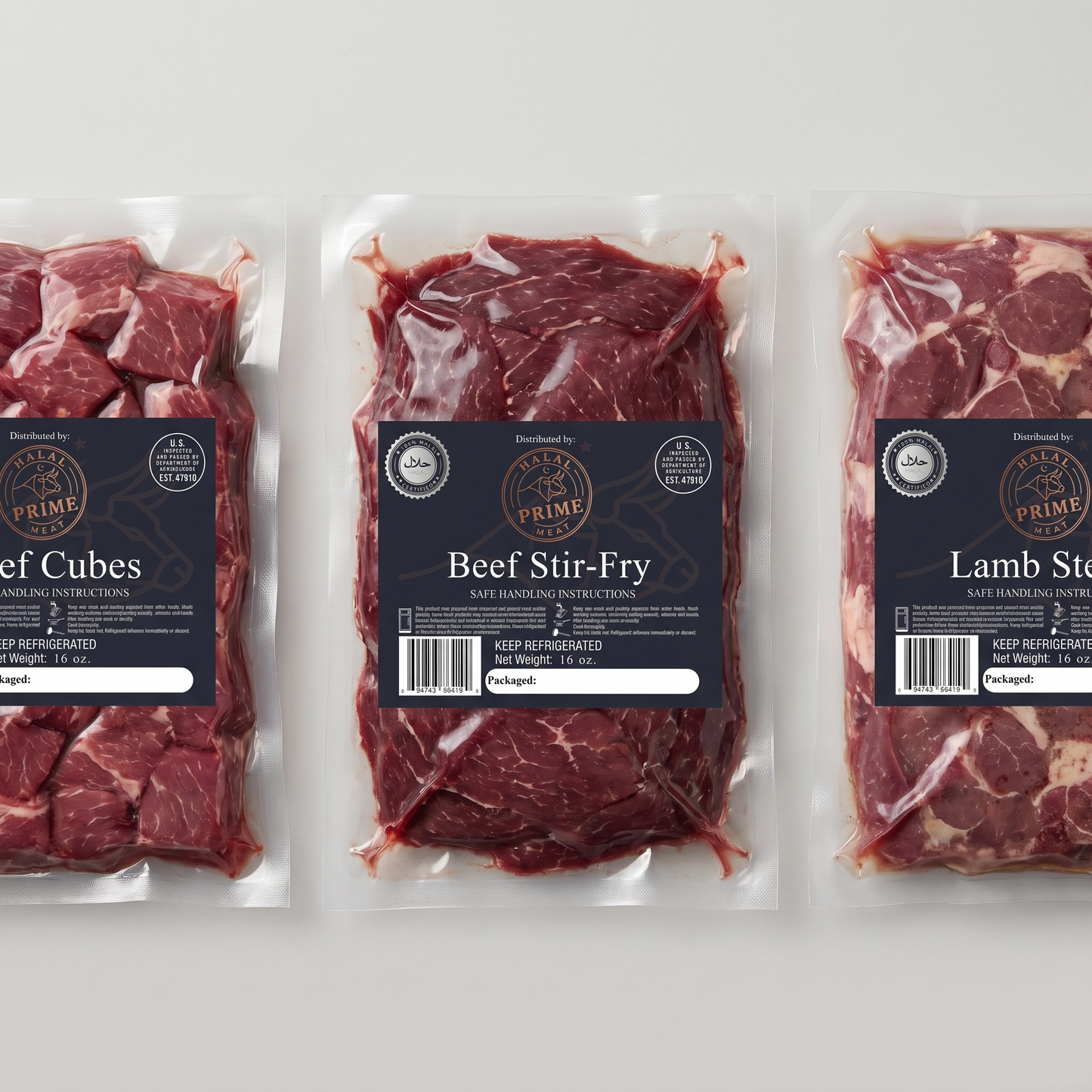 Beef Stir-Fry - Halal (1 lb)