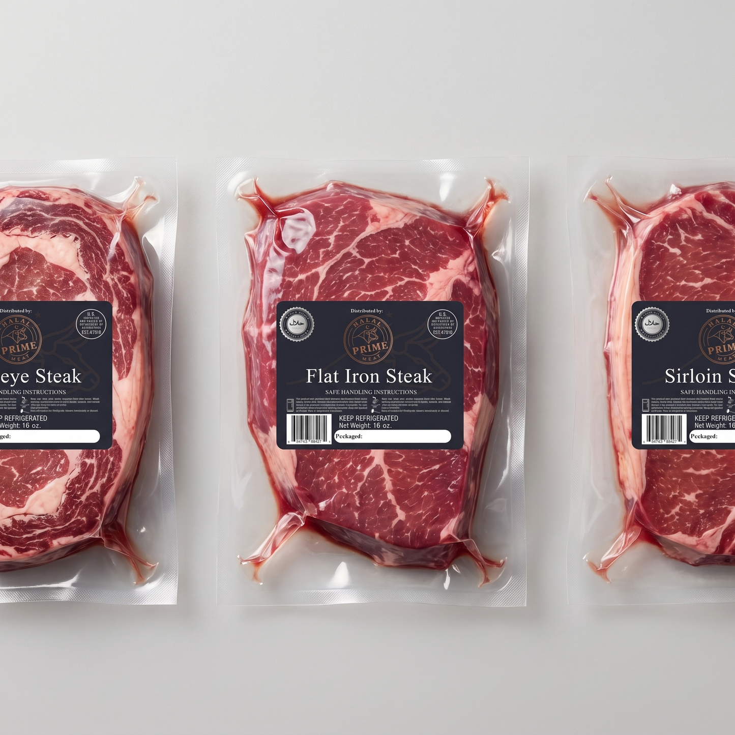 Flat Iron Steak - Halal (1 lb)