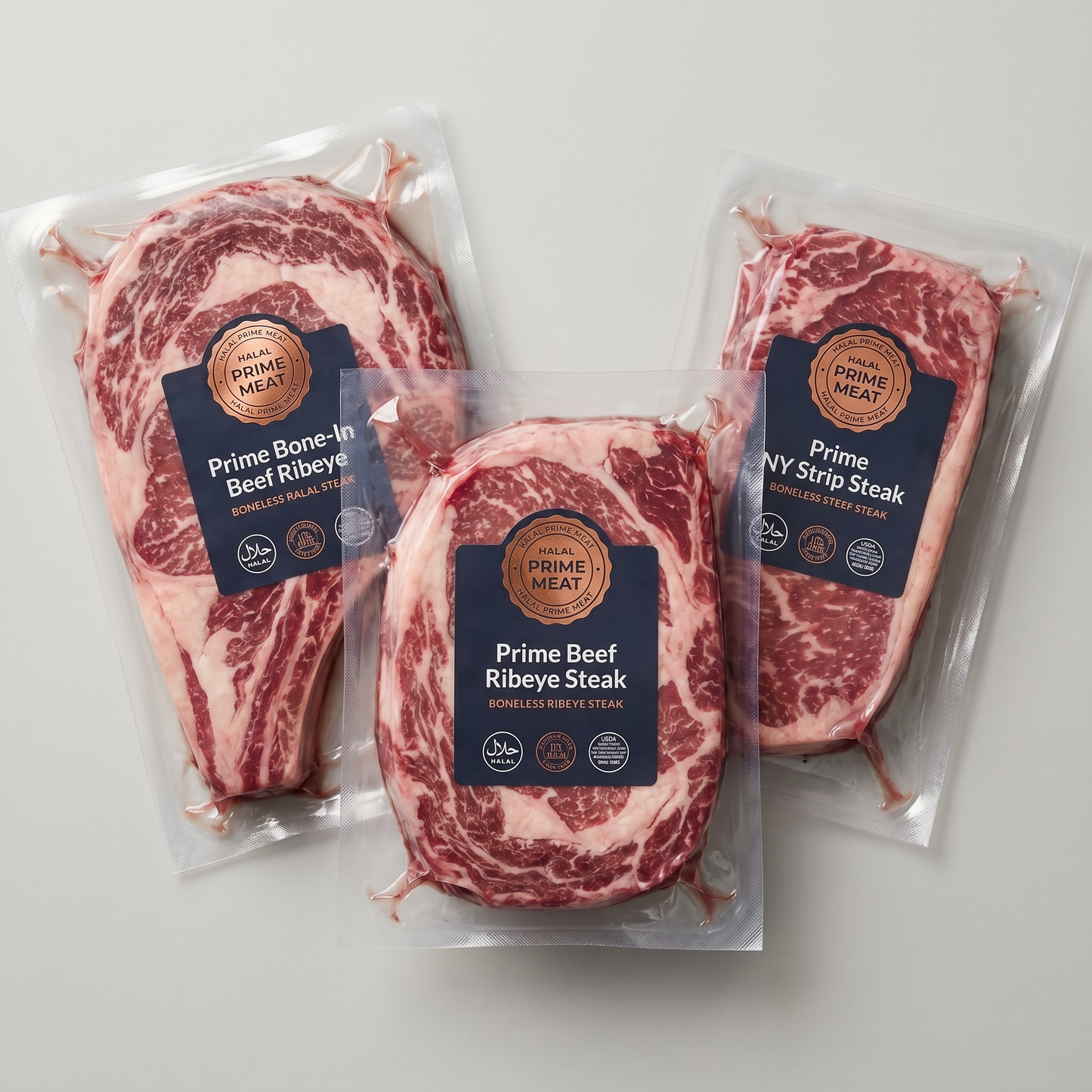Ribeye Steak - Halal (1–1.1 lb, 1 inch thick)