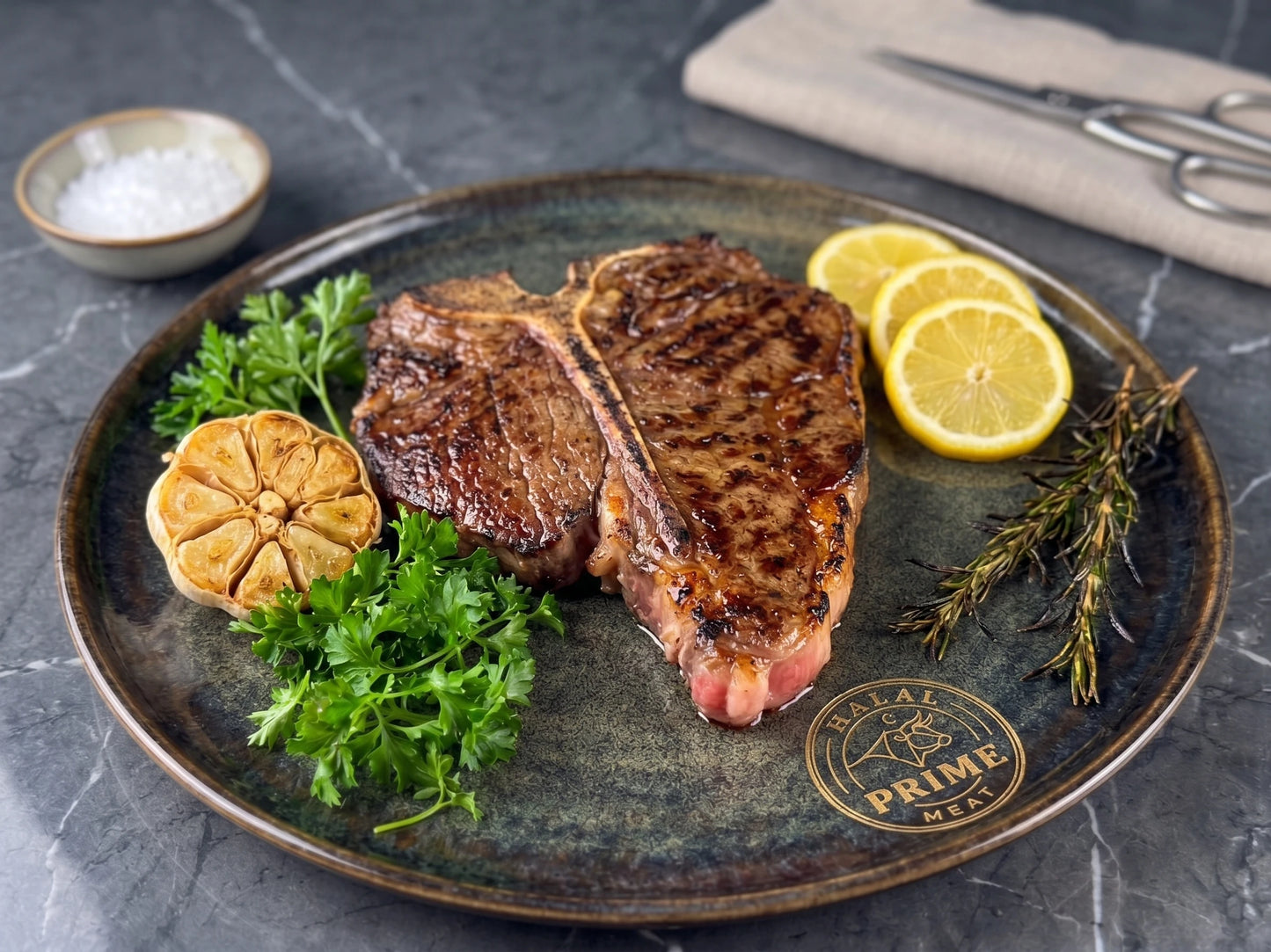 T-Bone-Porterhouse - Halal (12–14 oz)