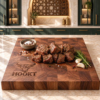 Chimichurri Beef Cubes - Halal | Marinated & Ready to Cook | 1 lb