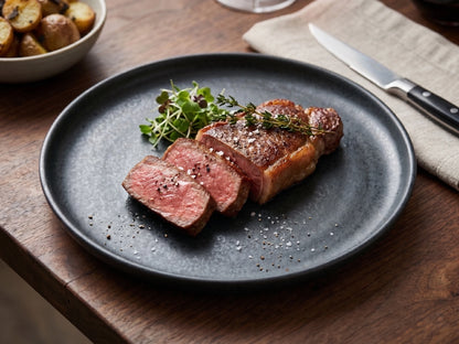 N.Y Strip Steak - Halal (1 Piece 1 Inch thick - 12-14 oz )