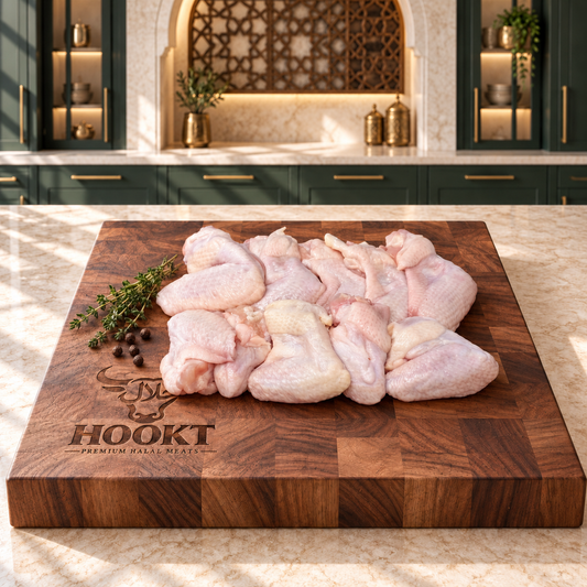 Chicken Wings Small - Halal (1 Pack 10 Piece 2 Lbs)