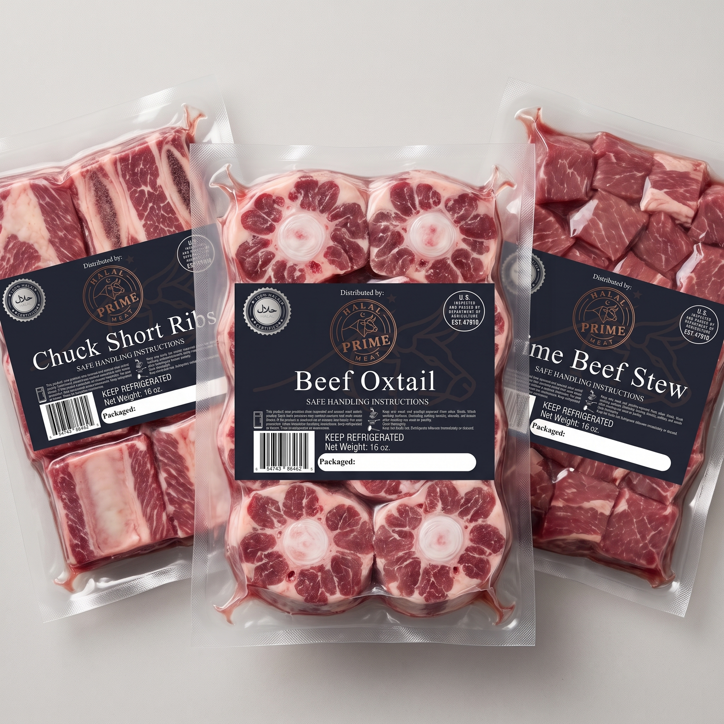 Beef Oxtail - Halal (1 lb)