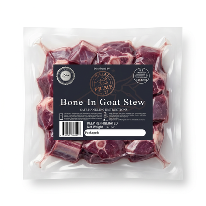 Bone in Goat Stew - Halal  (1 lb)