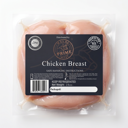 Chicken Breast - Halal (2 pcs, 1.8–2 lb)