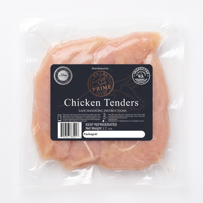 Chicken Tenders 4 pcs - Halal (12-14 oz)