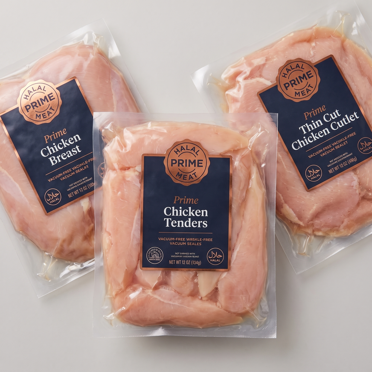Chicken Tenders 4 pcs - Halal (12-14 oz)