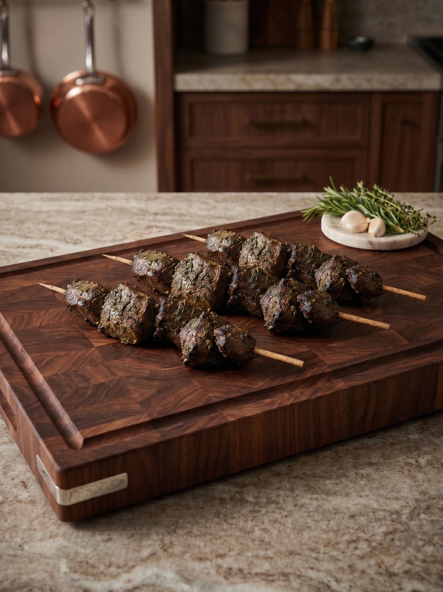 Chimichurri Beef Cubes - Halal | Marinated & Ready to Cook | 1 lb