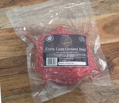 Extra Lean Ground Beef 93/7 - Halal (Lean, 1 lb)