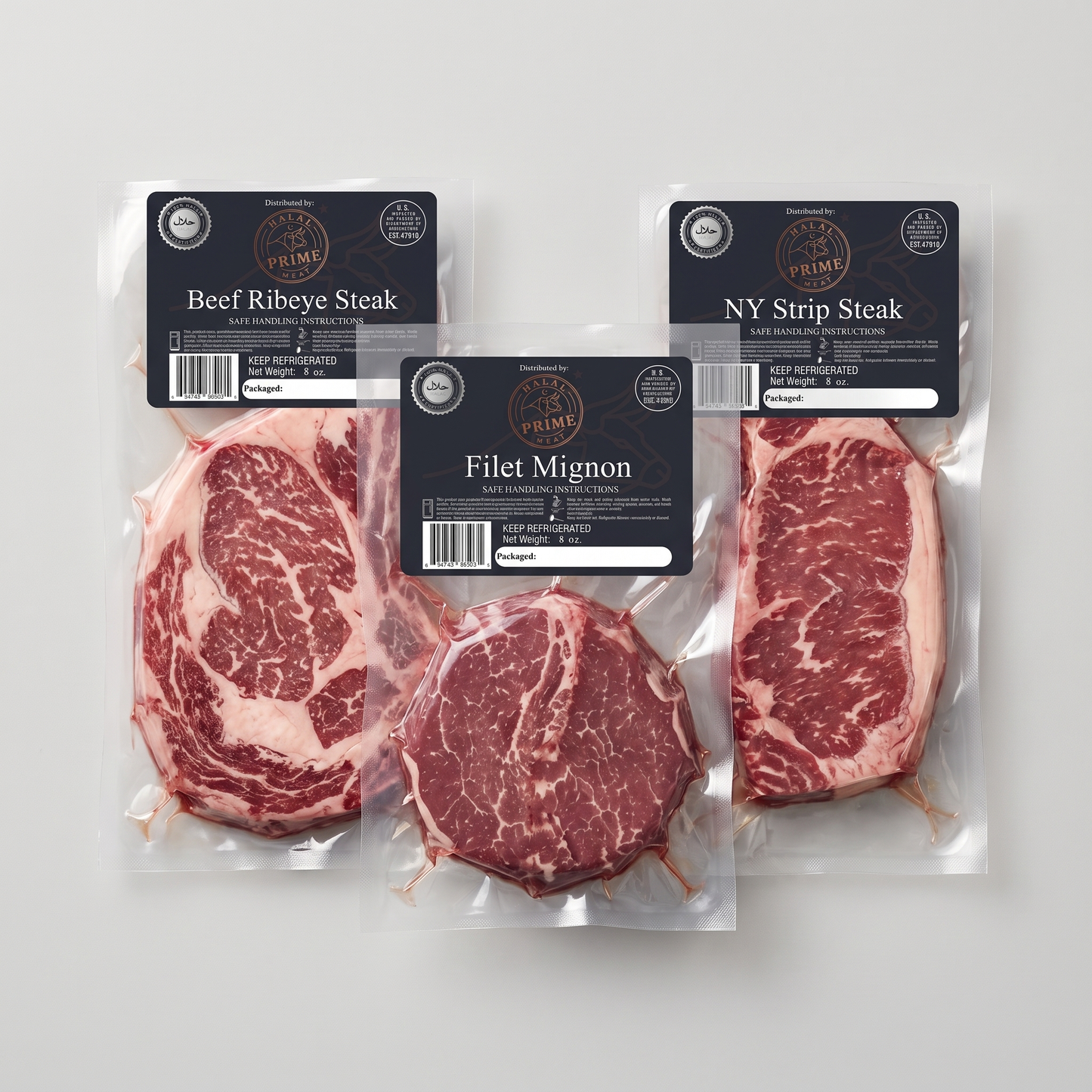 Filet Mignon - Halal (8-10oz Center Cut )
