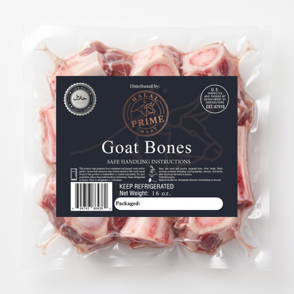 Goat Bones - Halal (1 lb)