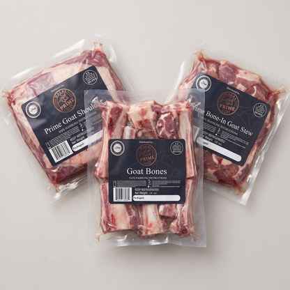 Goat Bones - Halal (1 lb)