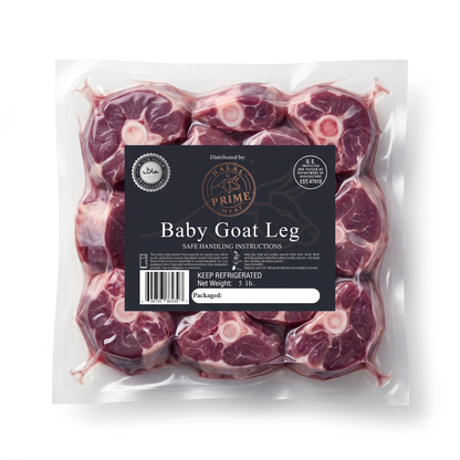 Baby Goat Leg - Halal  (5 lb)