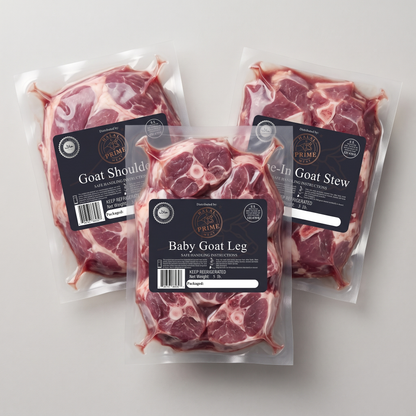 Baby Goat Leg - Halal  (5 lb)