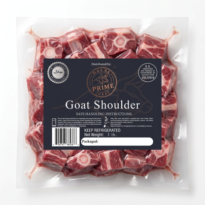 Goat Shoulder - Halal (3lb)