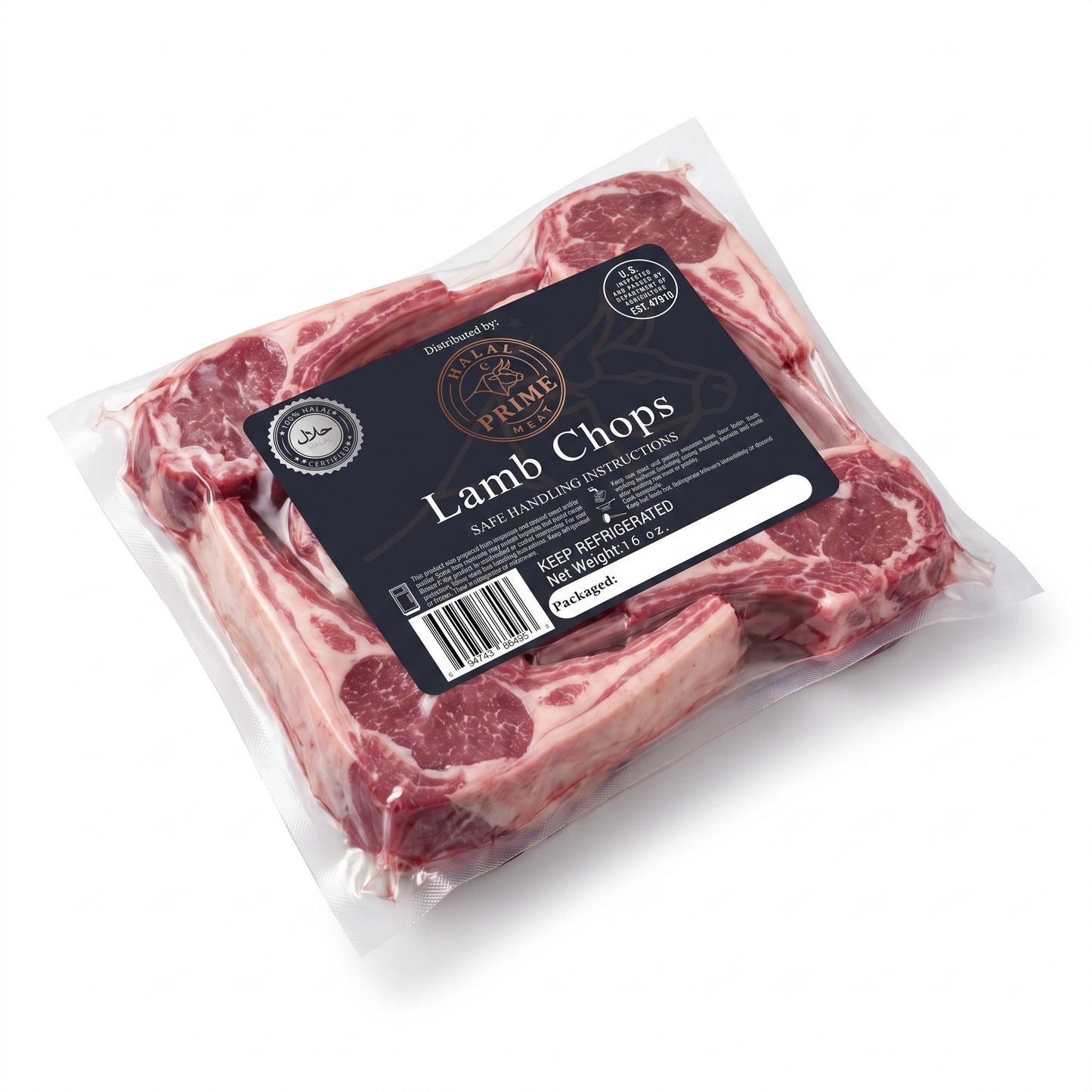 Lamb Chop - Halal (1 lb)