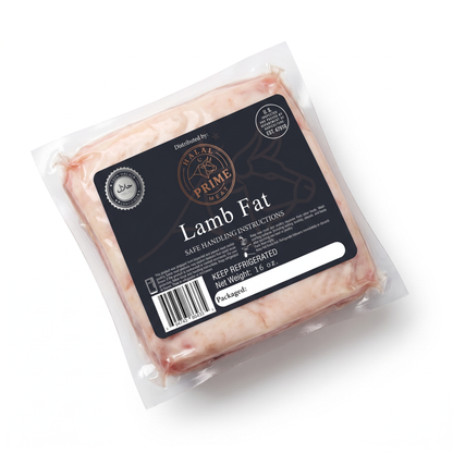 Lamb Loin Fat - Halal (1 lb)