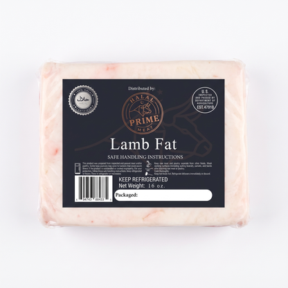 Lamb Loin Fat - Halal (1 lb)