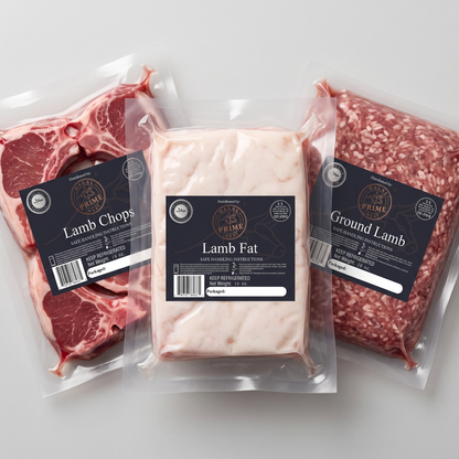 Lamb Loin Fat - Halal (1 lb)