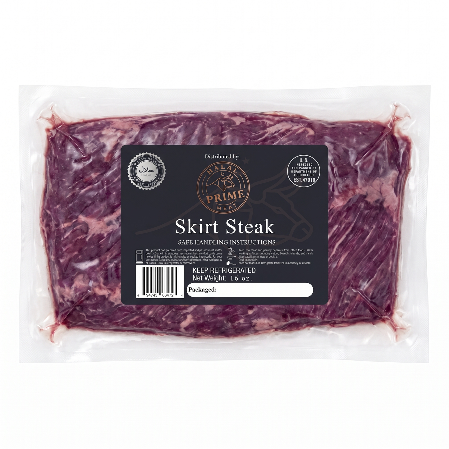 Skirt Steak - Halal (1 lb)