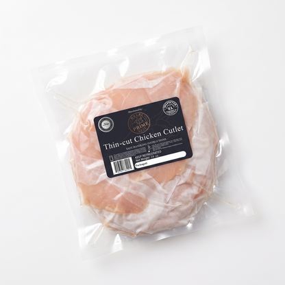 Ultra-Thin Sliced Chicken Cutlet - Halal (1.8 lb.)