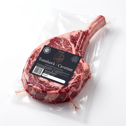 Tomahawk / Caveman - Halal (avg. 3 lb, 2 inch)
