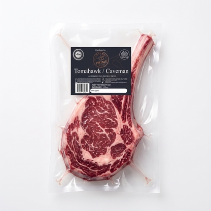 Tomahawk / Caveman - Halal (avg. 3 lb, 2 inch)