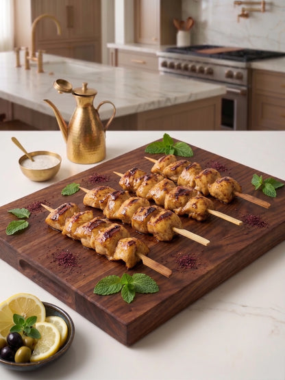 White Meat Chicken Cubes for Skewers- Halal (1 Lb.)