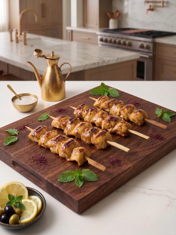 White Meat Chicken Skewers - Halal (1 Lb.)